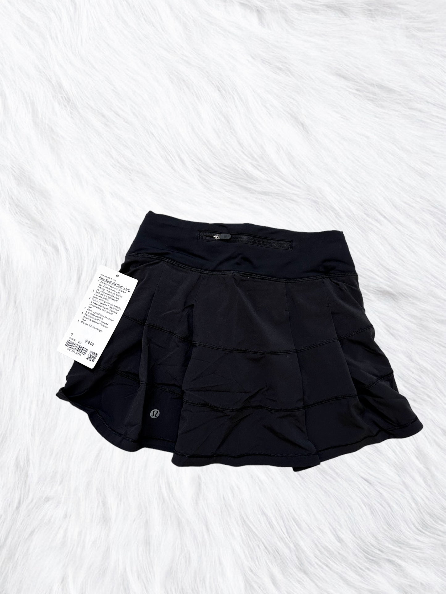 Pace Rival Skirt Long Black