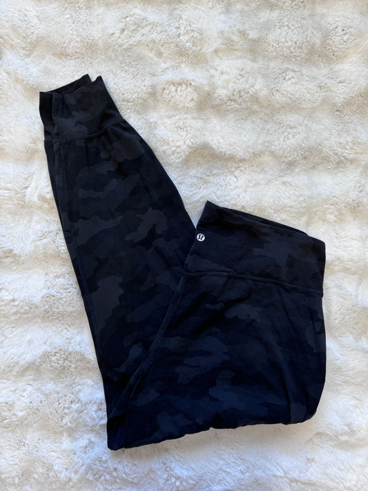 Align joggers black camo size 14