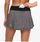 Pace rival skirt regular heather lux size 6