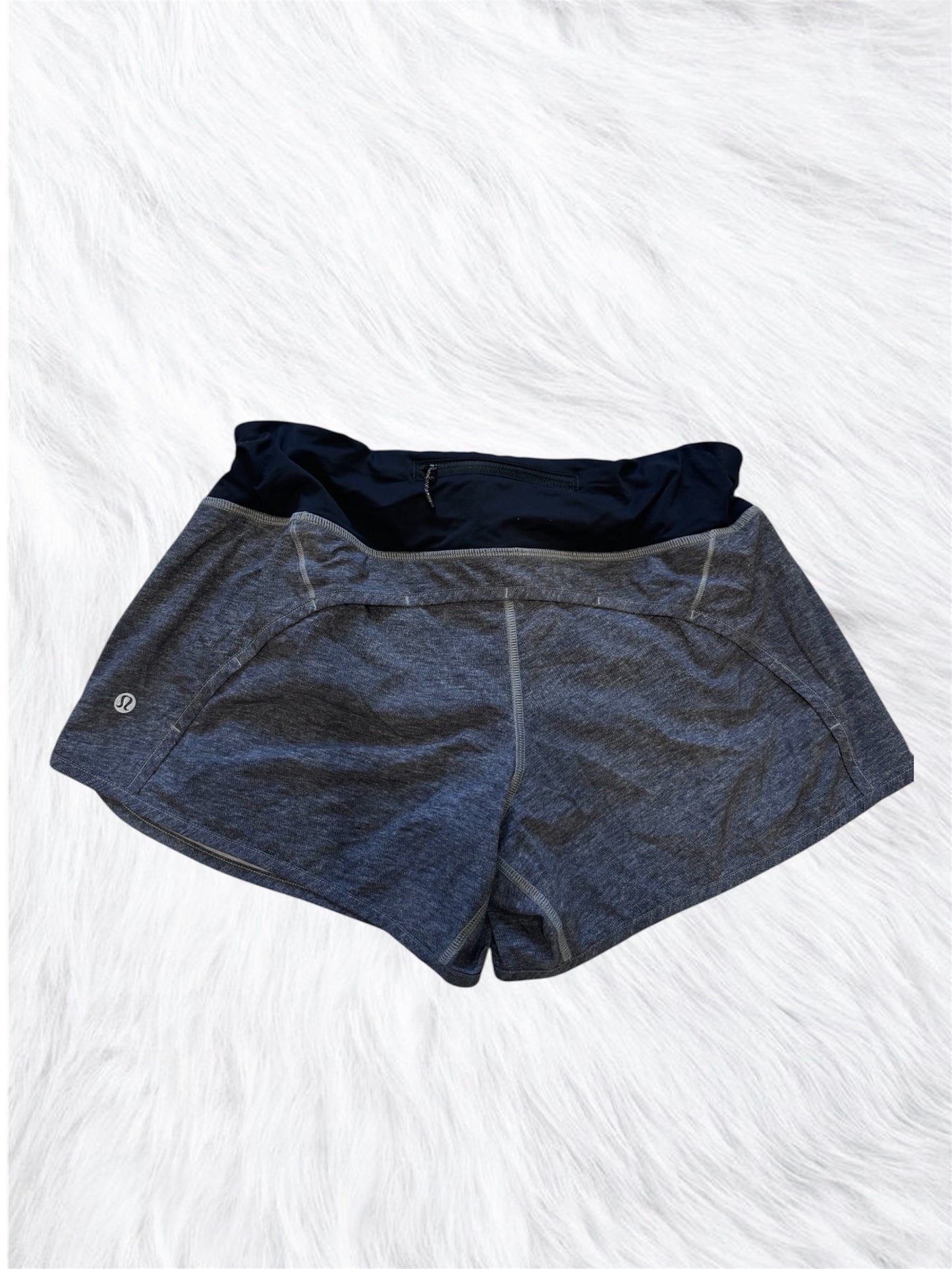 Heathered Black Shorts Size 8