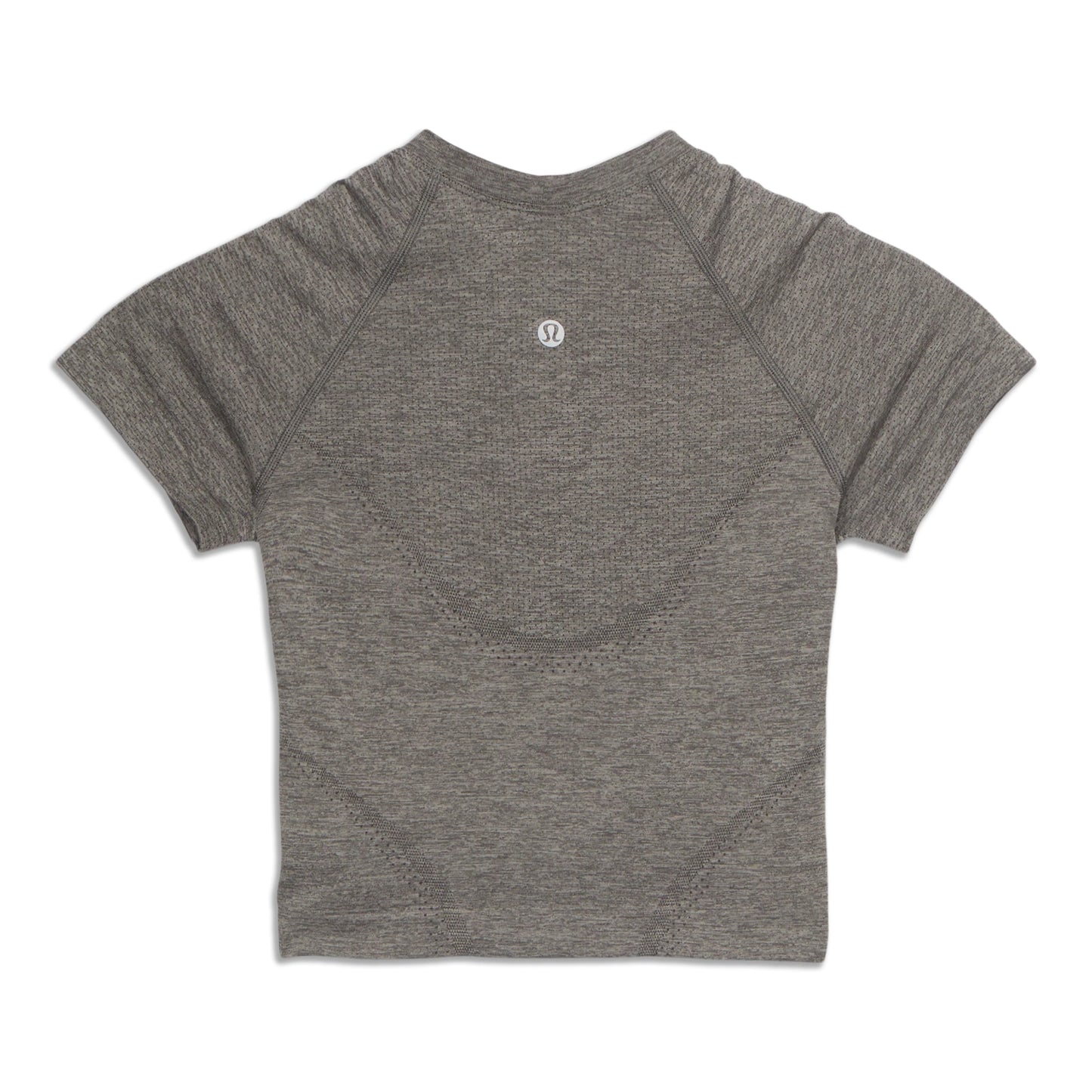 Swiftly Short Sleeve Cropped Slate