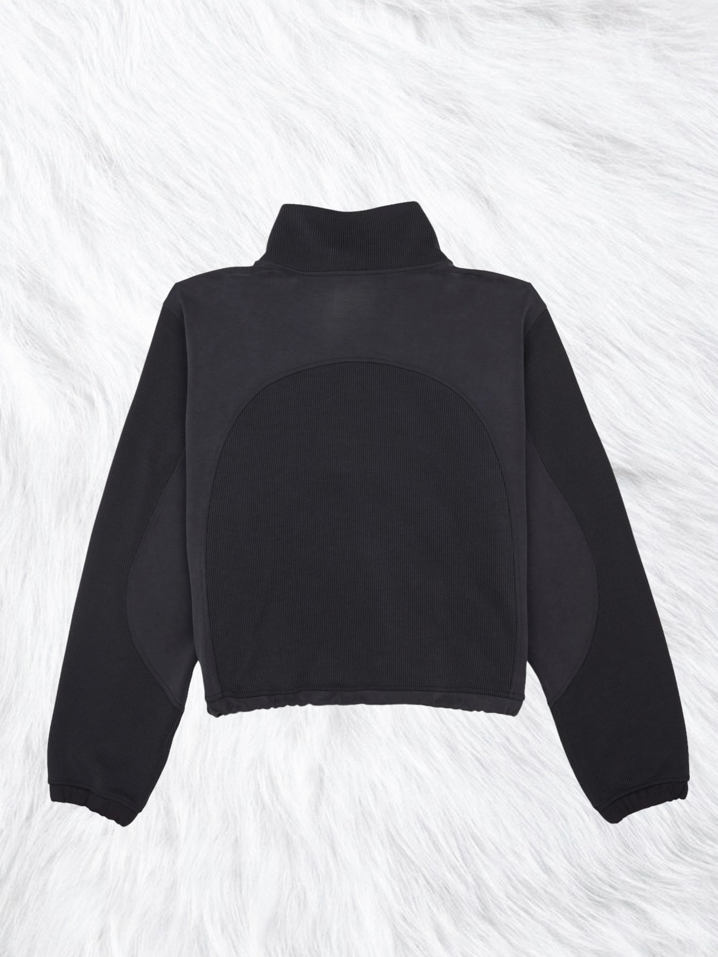 Brushed Softstreme 1/2 Zip Black