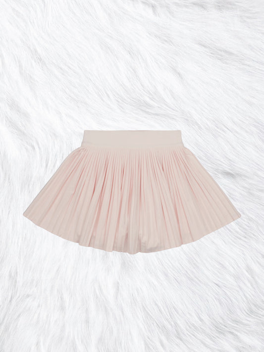 Varsity Pleated Tennis Skirt Strawberry Milkshake