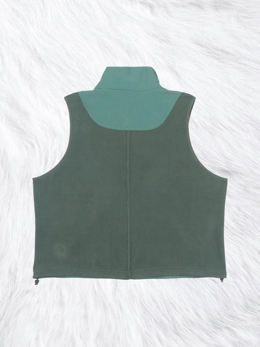 Fleece Ripstop Vest Dark Forest